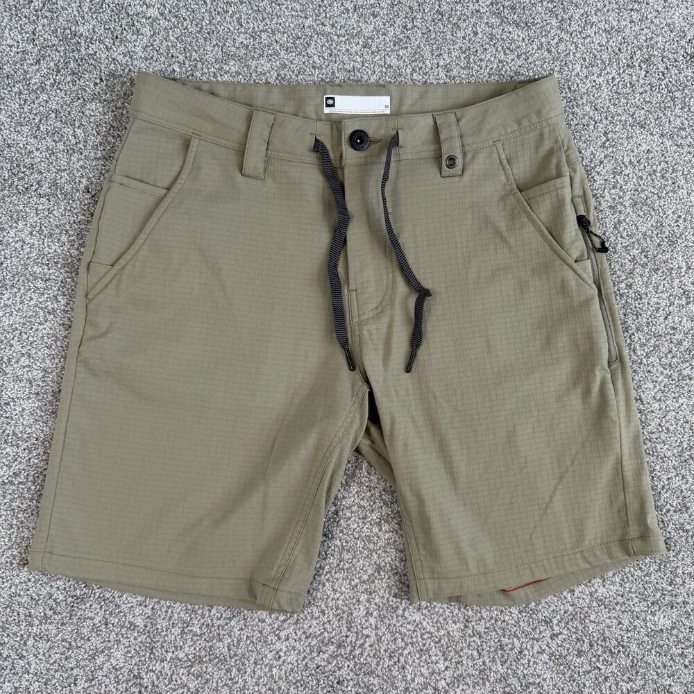 686 Everywhere Ripstop Hybrid Shorts Mens Utility Hiking Green Size 30